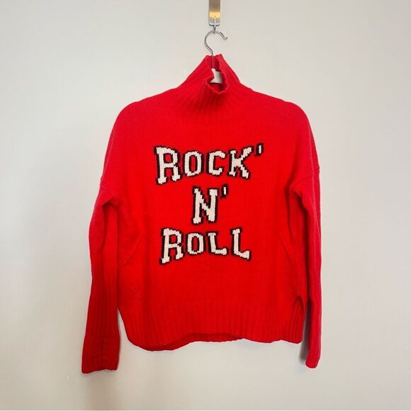 Zadig&Voltaire Alma intarsia-knit wool jumper pullover sweater XS Flawed NWOT - Picture 9 of 15